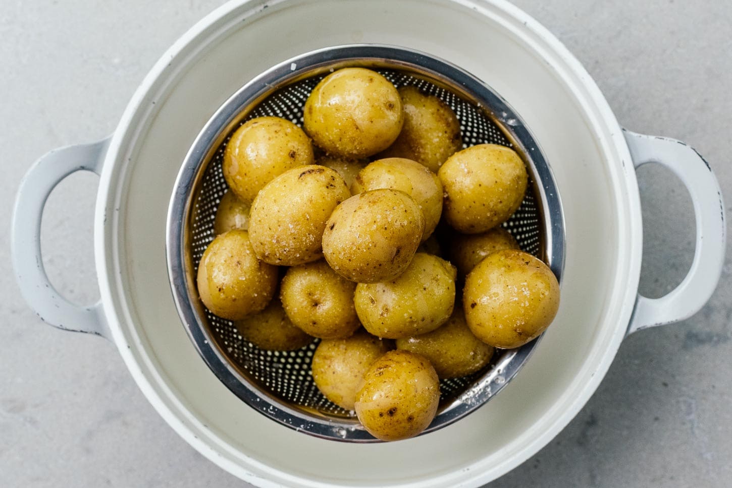 boiled and salted potatoes | sharefavoritefood.com
