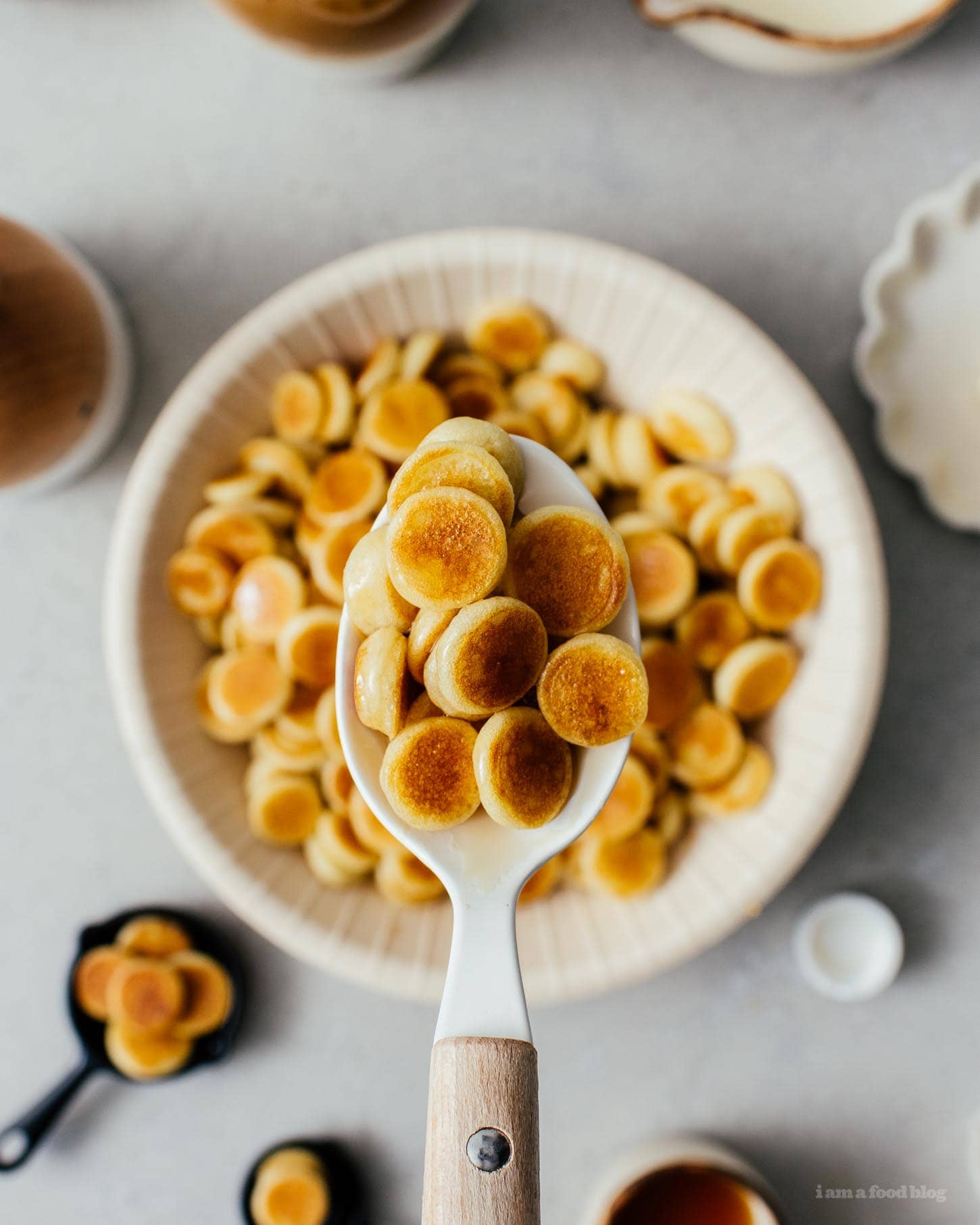 How To Make Mini Pancake Cereal | sharefavoritefood.com
