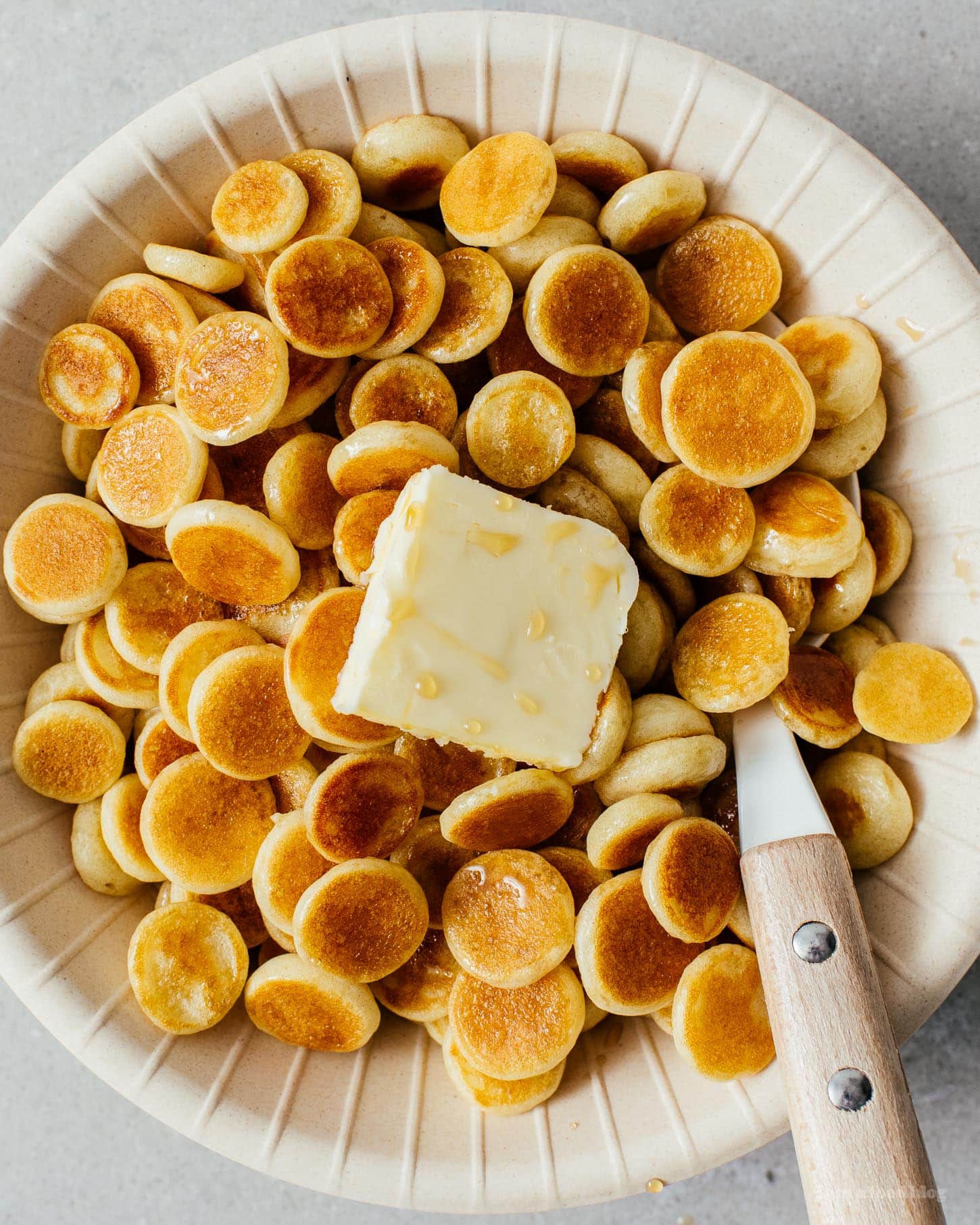 How To Make Mini Pancake Cereal | sharefavoritefood.com