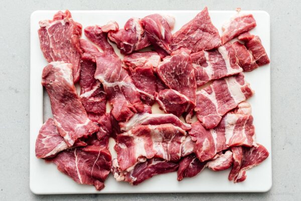 seasoned pork shoulder slices | sharefavoritefood.com