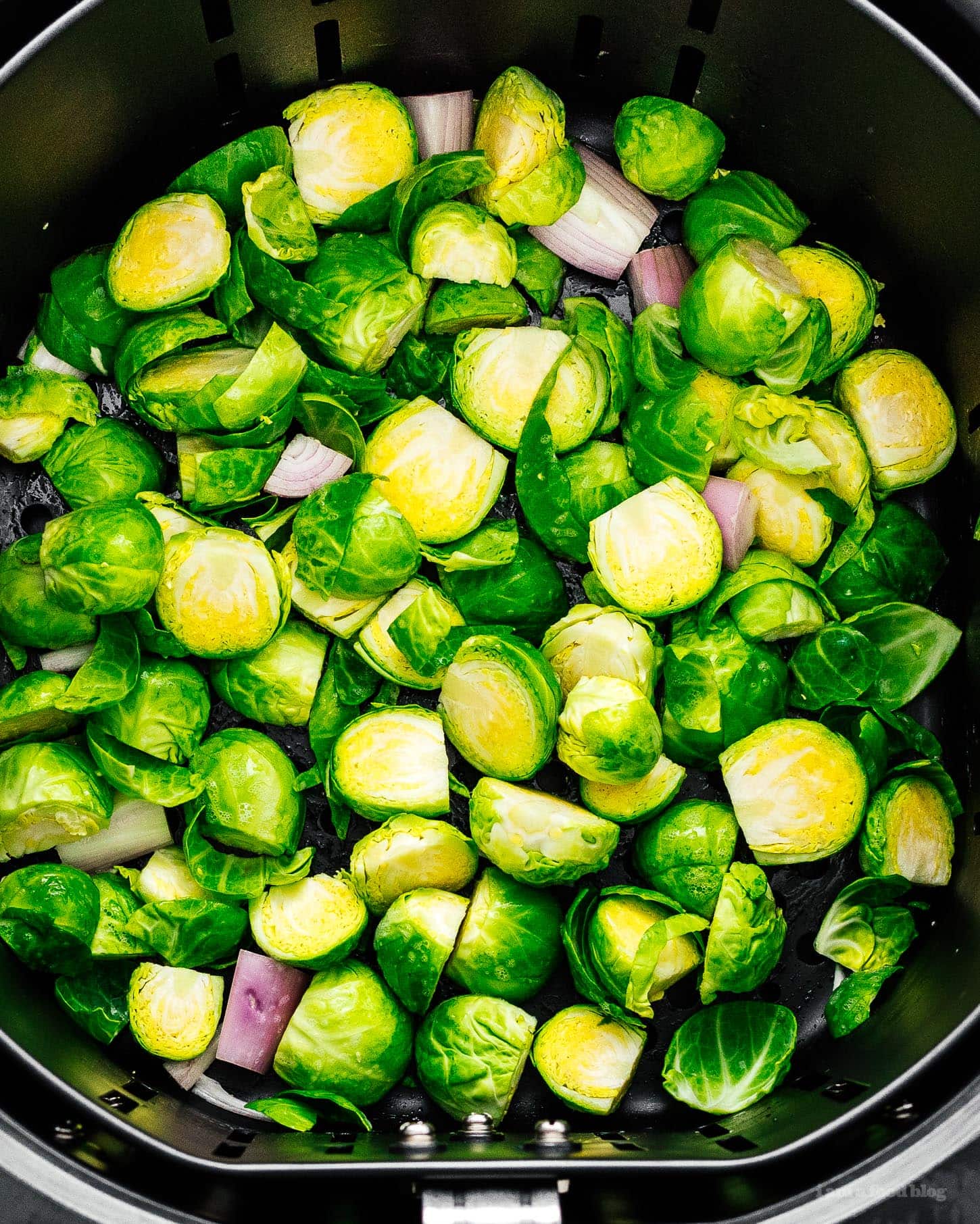 brussels sprouts in air fryer | sharefavoritefood.com