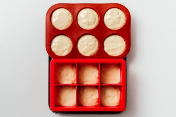 making ice cube tray pancakes | sharefavoritefood.com