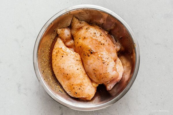 marinating chicken breast for air fryer | sharefavoritefood.com