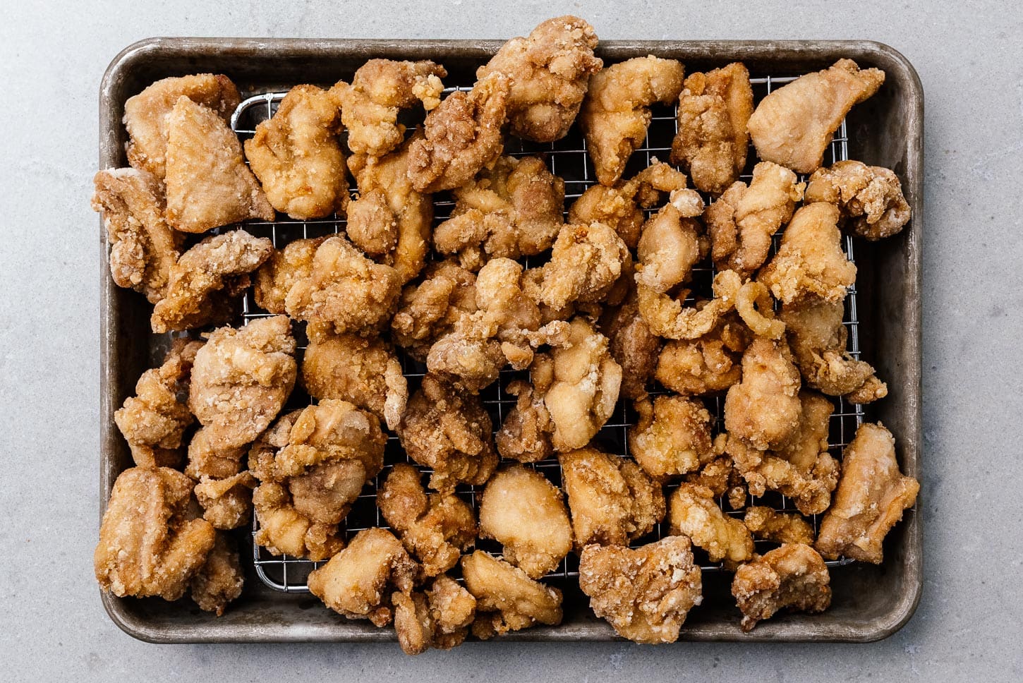 single fried chicken karaage | sharefavoritefood.com