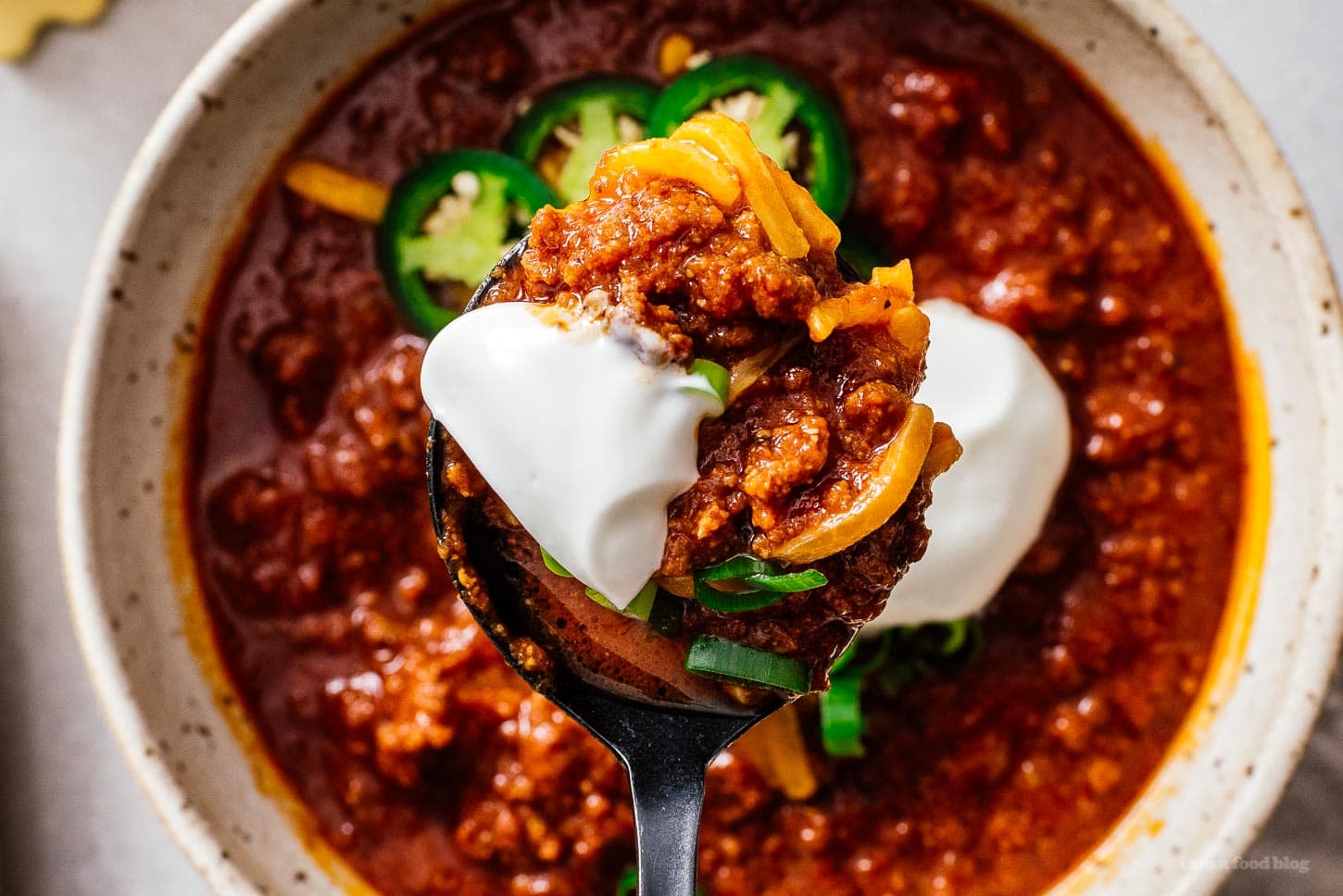 instant pot chili recipe | sharefavoritefood.com