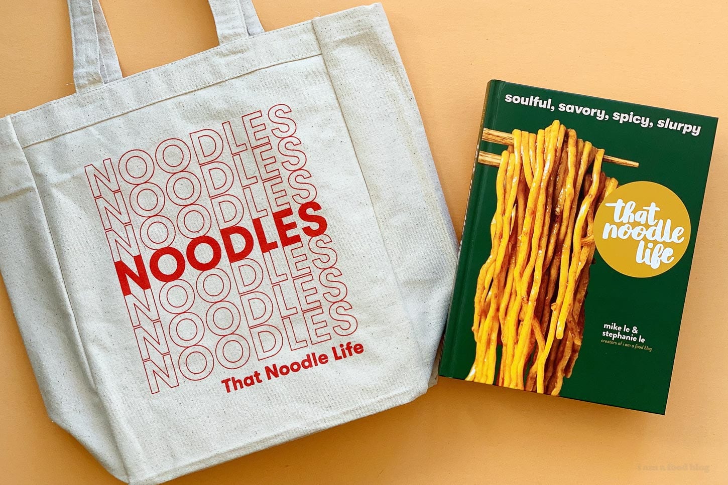 noodles tote | sharefavoritefood.com